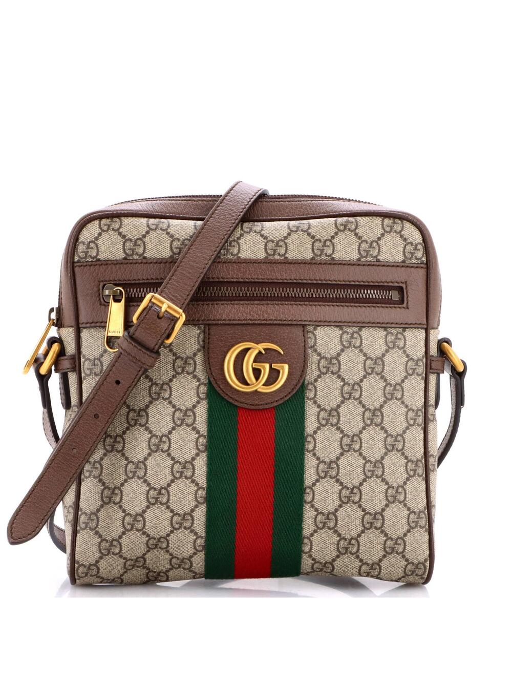 Gucci Ophidia Messenger Bag Gg Coated #337293G12B